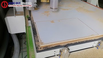 Máy cnc router 2 đầu SM-1325B2 I Máy cắt ván công nghiệp 2 đầu