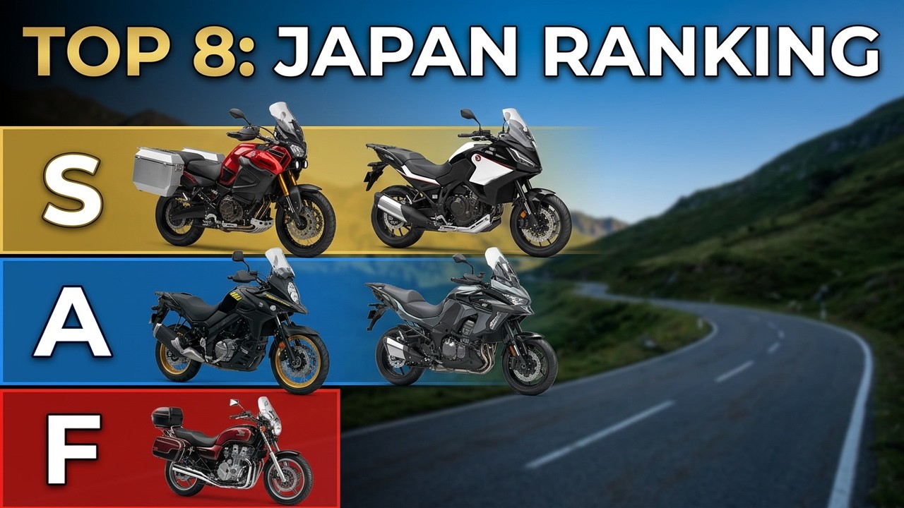 Touring Motorräder 2026 – 8 japanische Maschinen für deine Reise