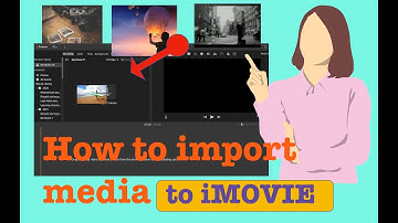 iMovie Tutorial - How to import media (videos and pictures) to iMovie