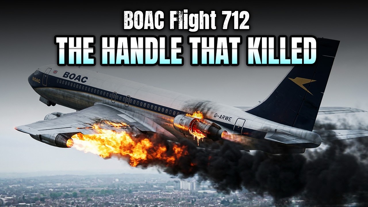 BOAC Flight 712 — The One Handle That Could Have Saved 5 Lives Was ...