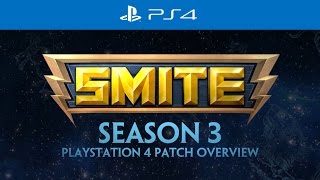 SMITE PlayStation 4 Patch Overview - Season 3 (March 2, 2016)
