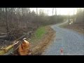 Installing a mile of fiber optic internet line to our Remote Country Home 04 11 17