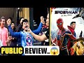 Spiderman no way home  public review  spiderman no way home public reaction  spiderman 3 review