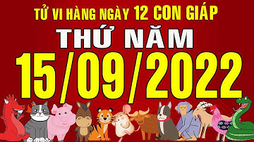 Tử vi hàng ngày, Thứ Năm, ngày (15-09-2022) của 12 con giáp, chi tiết các con giáp & đầy đủ nhất