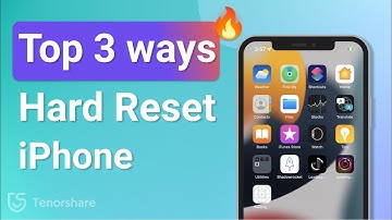 Top 3 Ways to Hard Reset iPhone  (iOS 16 & iOS 17)