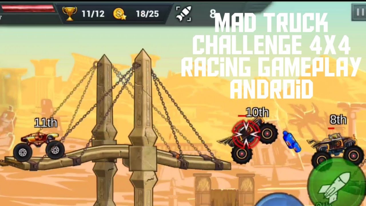Mad Truck Challenge 4x4 Racing Gameplay Android