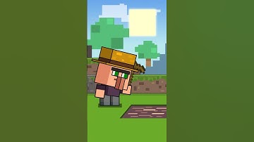 I Tried Sleeping Next to a Villager and THIS Happened! #shorts #HomePixeL #animation #minecraft