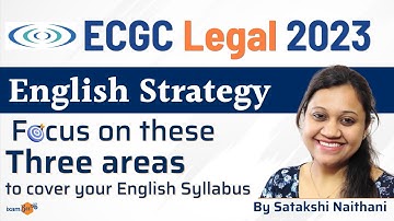 ECGC PO 2023 | ECGC PO English Strategy | By Satakshi Naithani