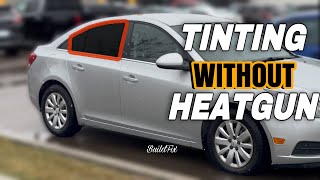 How To Tint Your Car Without a Heatgun? | First Time