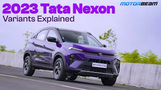 2023 Tata Nexon Variants Explained | MotorBeam