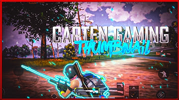 how to make thumbnail like capten gaming | how to make thumbnail for pubg mobile