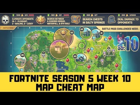 Fortnite season week map cheat sheet Fortnite season week map cheat sheet