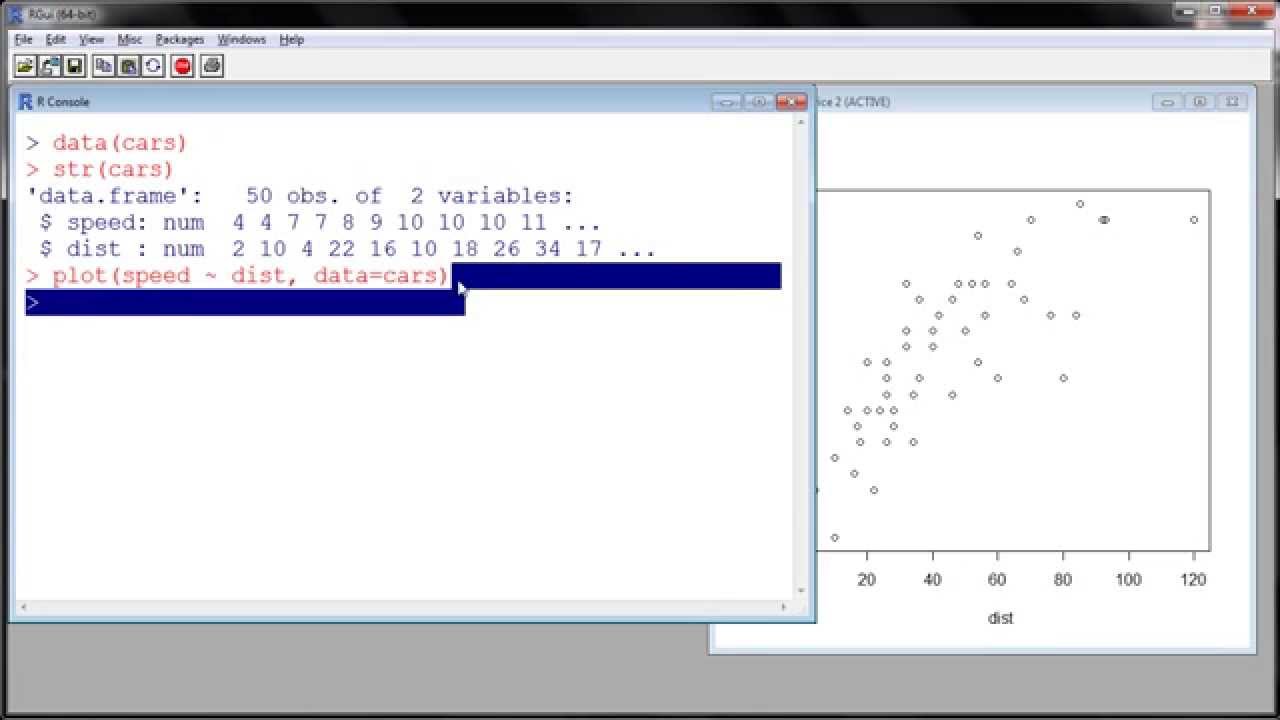 R - LOWESS smoothing curve - YouTube