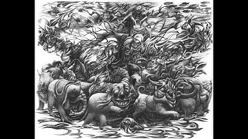 "Pandemonium" pencil drawing.