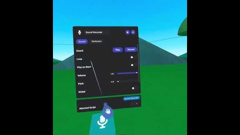 SOUND RECORDER: Horizon Worlds