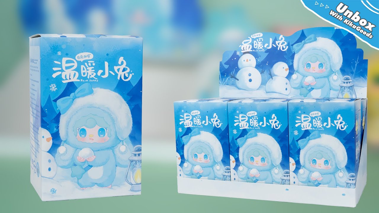 (激レア) yooki 400% バレンタイン限定【当たりくじ】3日間限定出品 Unboxing YOOKI Third Generation Warm Bunny Series Plush Blind Box
