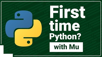 Write your first Python program in Mu