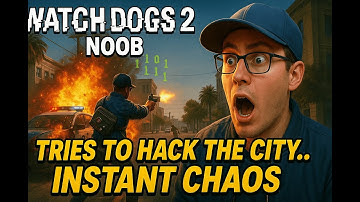 Watch Dogs 2 Noob Tries to Hack the City… Instant Chaos!