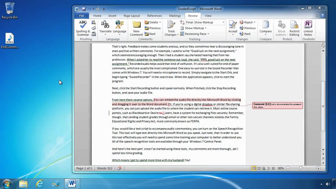 Essay grading software