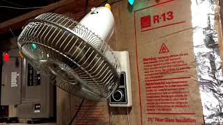Dayton 12" wall mount fan