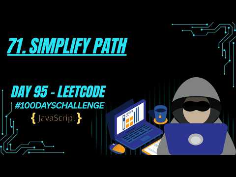 Simplify Path | Stack-Based Path Normalization | JavaScript | LeetCode 71