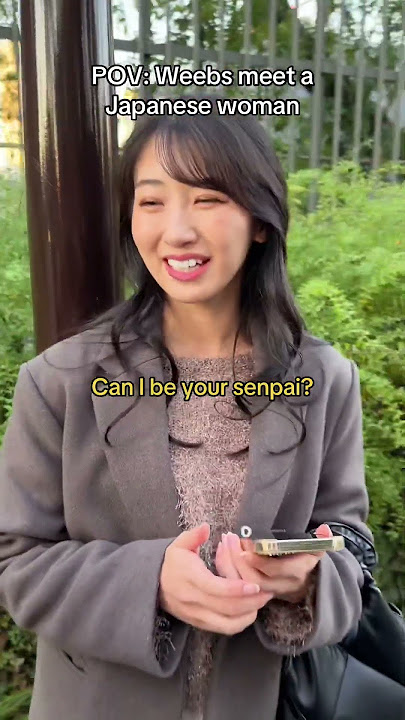 weebs meet a Japanese woman 😳