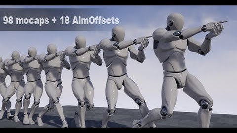 Pistol Animset Pro for UE4.8 - 23 new anims update