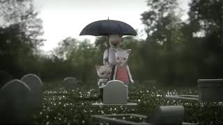 Lagu Lily versi animasi kucing sedih