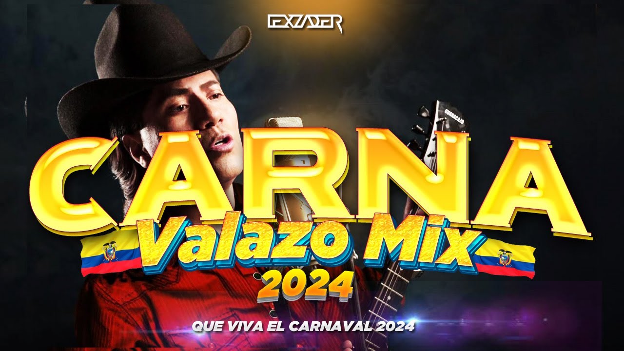 MIX CARNAVAL ECUATORIANO 2024 - (Pajaro Carnavalero, A la voz del Carnaval, Banda 24 de Mayo Mix)