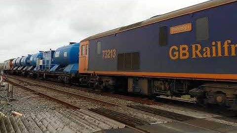GBRf Class 73212 + 73213 @ Newhaven Town Yard Jn 3W91 RHTT 30/09/20