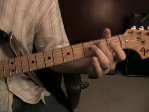 Homemade Amp Playing Philip Sayce's "Cockroach Blue"