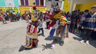 Baile de la conquista en la feria de la Cruz en Comitancillo San Marcos.