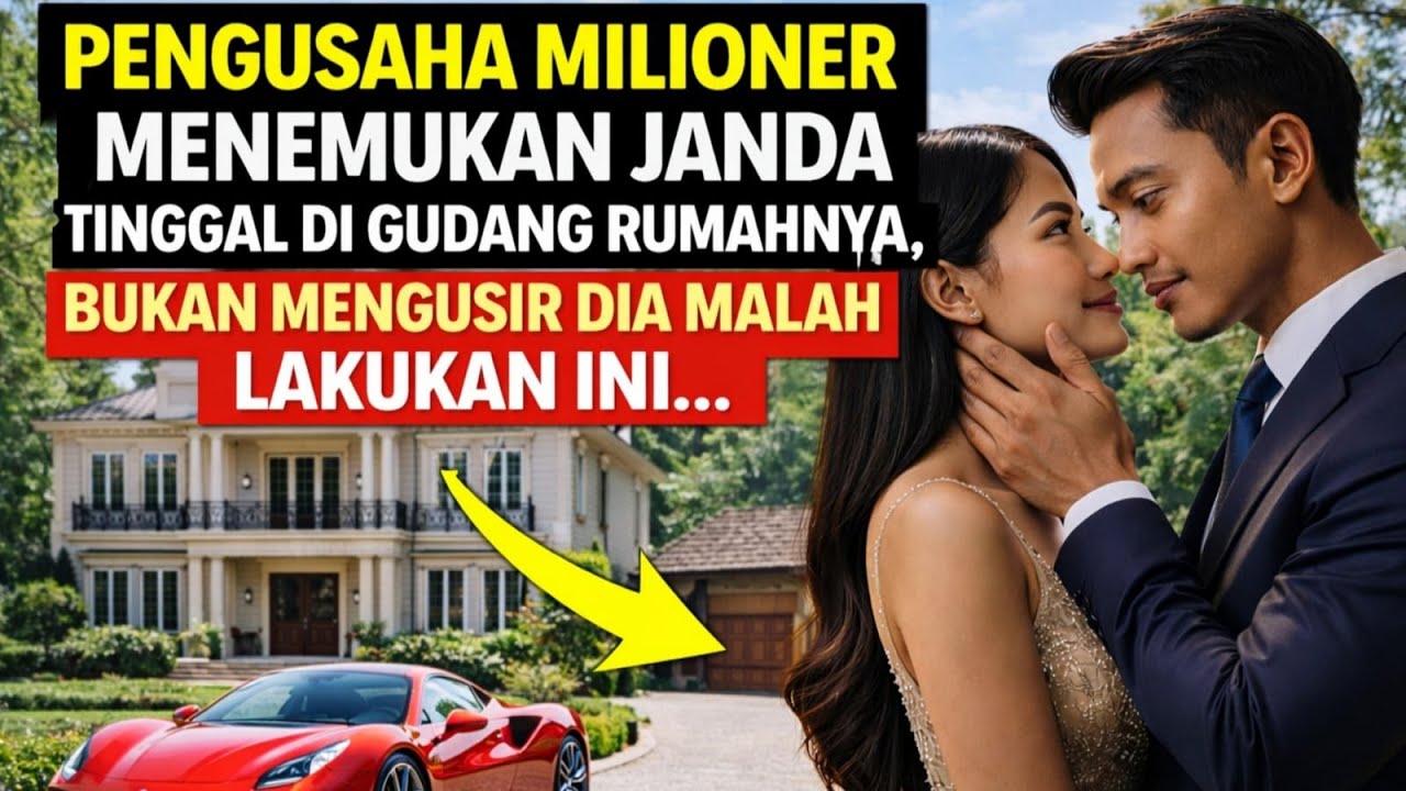 PENGUSAHA MILIONER MENEMUKAN JANDA DAN ANAK YATIM TINGGAL DI GUDANGNYA, BUKAN MENGUSIR DIA MALAH...