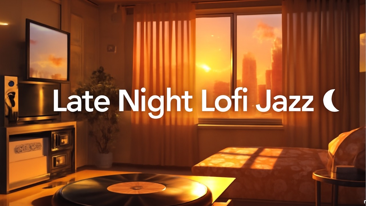 Late Night Lofi Jazz 🌙 Chill Beats for Study & Relax - YouTube