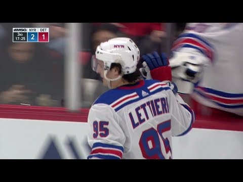 Vinni Lettieri first NHL goal | 12/29/2017 [HD]