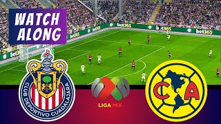 ⚽ Guadalajara vs Club América | Mexican Liga BBVA MX 2023-2024 | eFootball PES Simulation