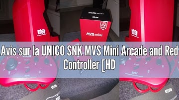 Avis sur la UNICO SNK MVS Mini Arcade and Red Controller [HDMI Cable Included], Preloaded with 45 Of