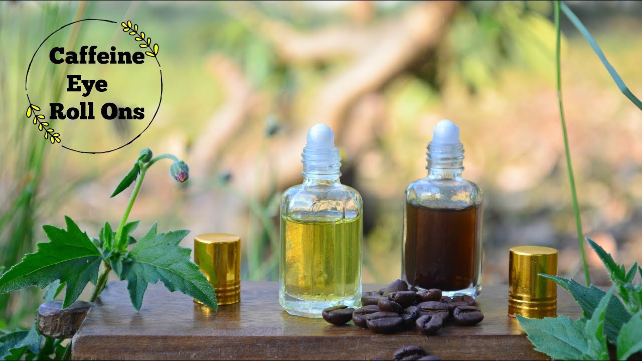 2 Caffeine Under Eye Roll Ons To Get Rid Of Dark Circles, Puffy Eyes & Wrinkles - YouTube