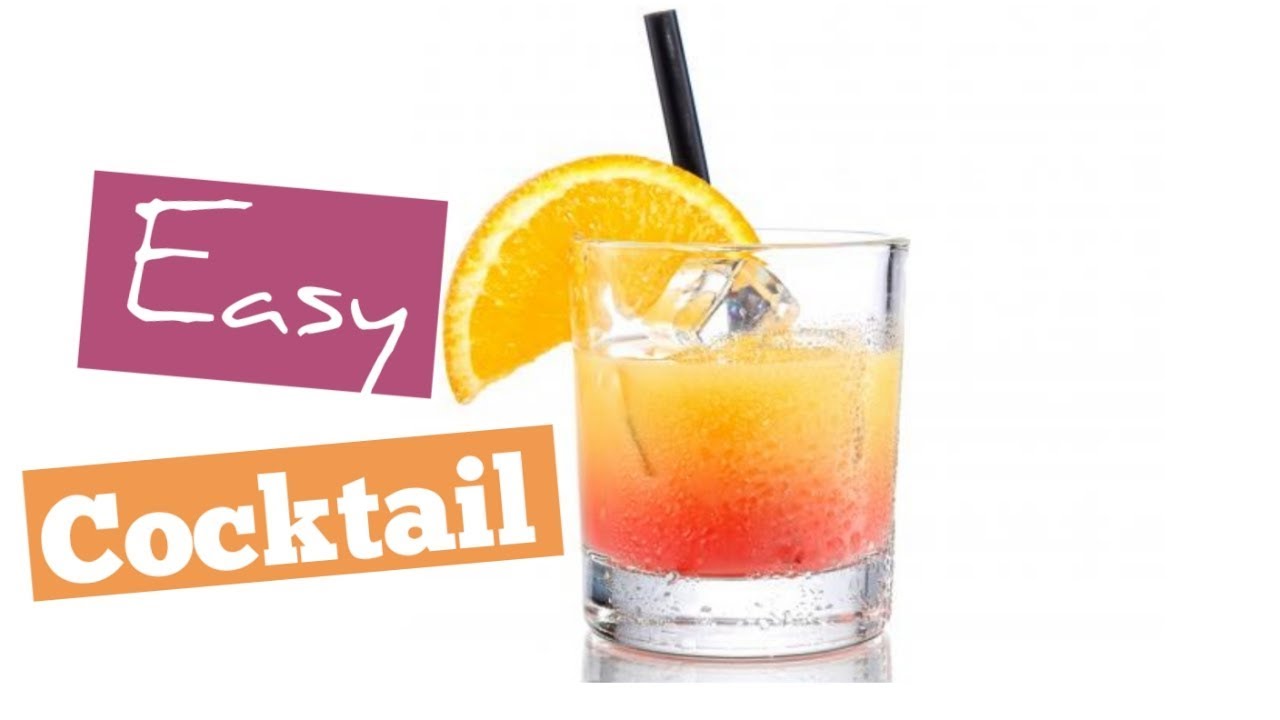 How To Make A Vodka Sunrise Mixology Tutorial Cocktails 101 Youtube