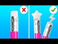 Clever School Hacks, Awesome School Crafts Ideas And Cool DIY School Supplies