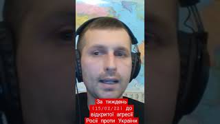 За тиждень (15/02/22) до відкритої агресії Росії проти України. Ч.6