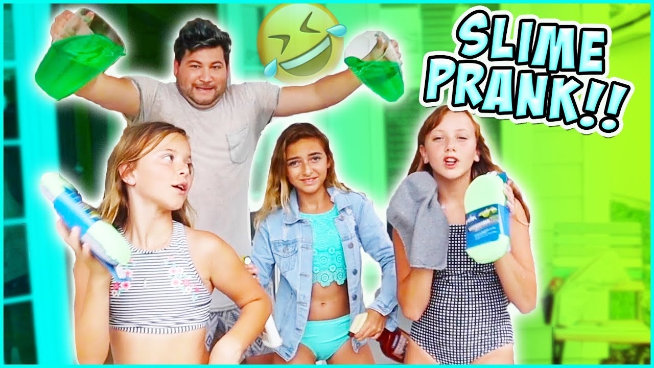 SLIME PRANK on MY DAUGHTER! [Jesse Pranks] - YouTube