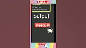 Bubble sort using C language It is one of the sorting program #Shorts #Coding #Algorithm