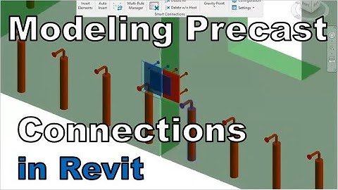 Auto-Inserting Connection Elements for Precast Concrete in Revit [Sneakpeek]