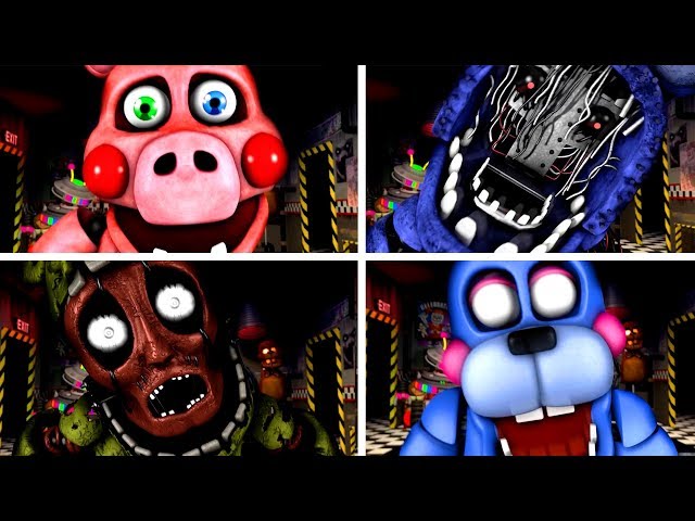 Ultimate Custom Night Mods Jumpscares Compilation! by RealZBonnieXD on  DeviantArt