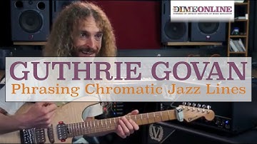 Guthrie Govan on Phrasing Chromatic Jazz Lines