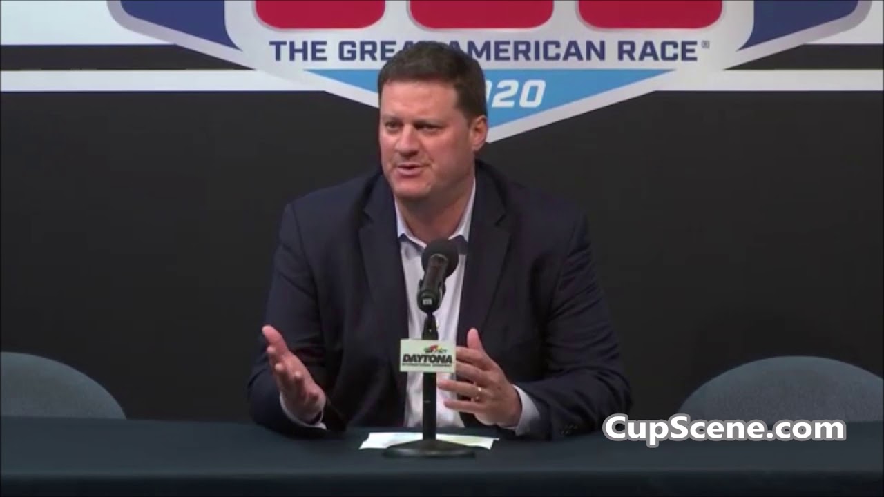 NASCAR at Daytona International Speedway Feb. 2020:  Steve O’Donnell on Newman