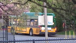 King county metro 2018 Gillig HEV 7488 on rt 156