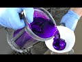 Custom paint with vivid purple / How to custom paint motorcycle seat,「カスタムペイント」