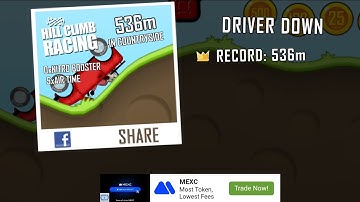 Hill climb racing gameplay walkthrough part 1 jeep (iOS (android ) 